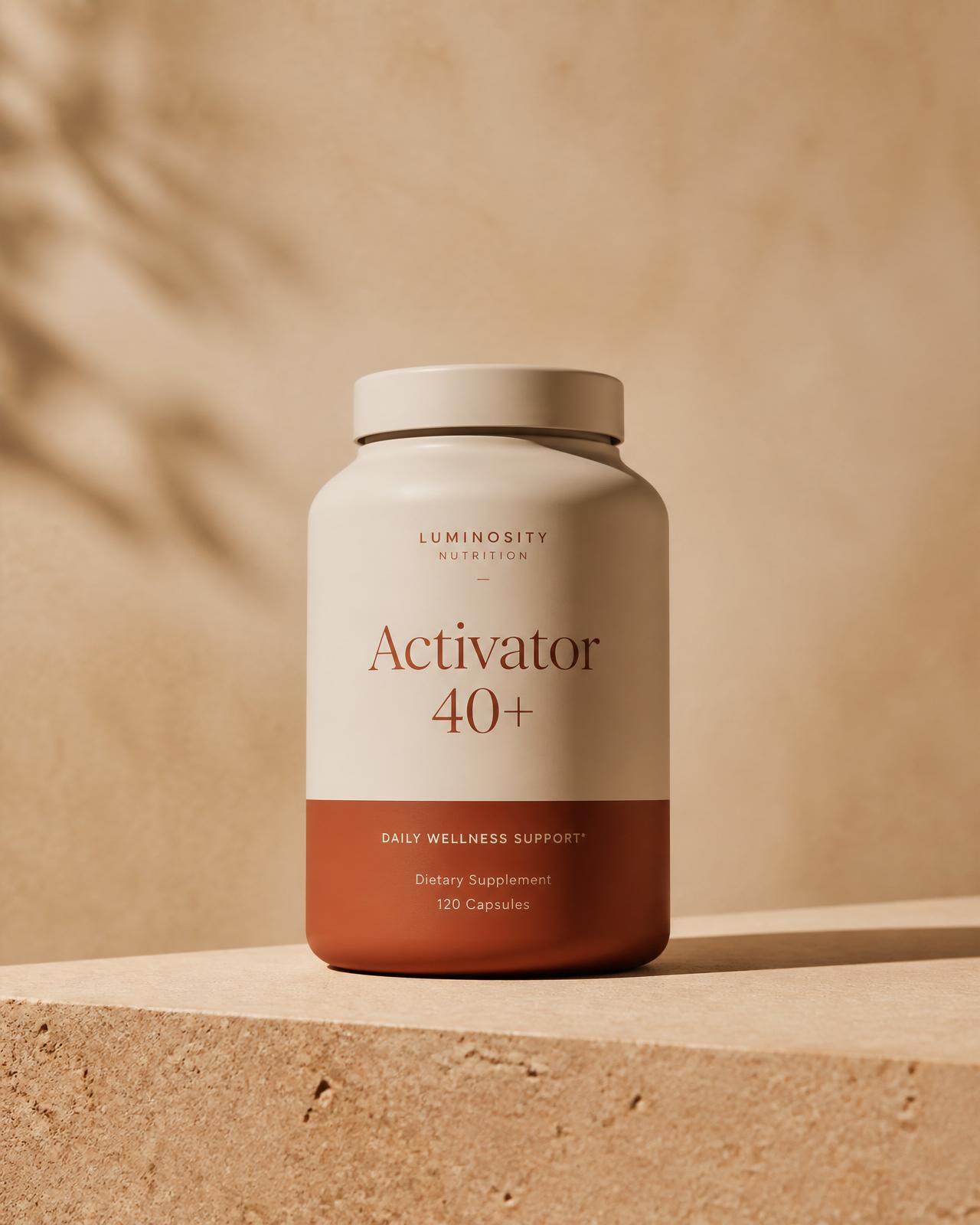 Activator 40+ bottle
